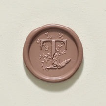Meadow Single Initial Wax Seal
