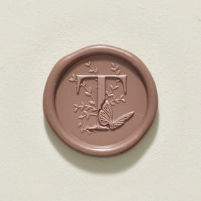 Meadow Single Initial Wax Seal