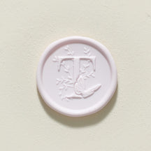 Meadow Single Initial Wax Seal