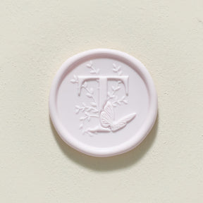 Meadow Single Initial Wax Seals