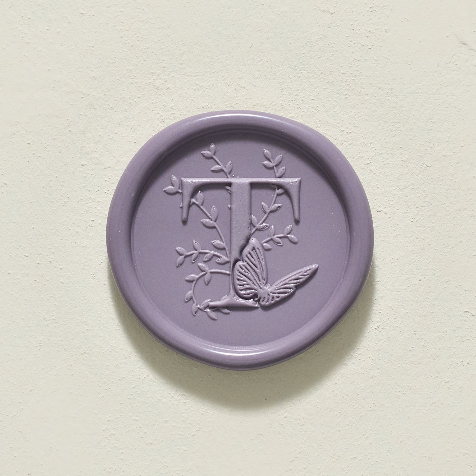 Meadow Single Initial Wax Seal