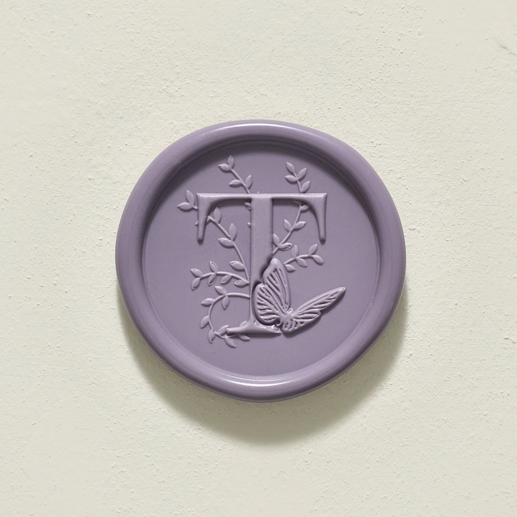 Meadow Single Initial Wax Seals
