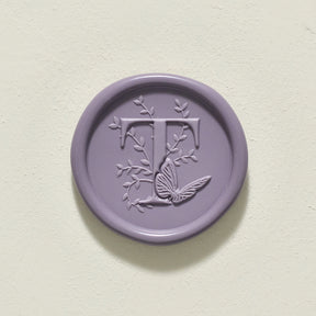 Meadow Single Initial Wax Seals