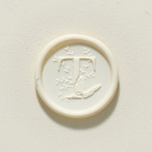Meadow Single Initial Wax Seal