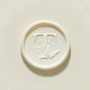 Meadow Single Initial Wax Seal