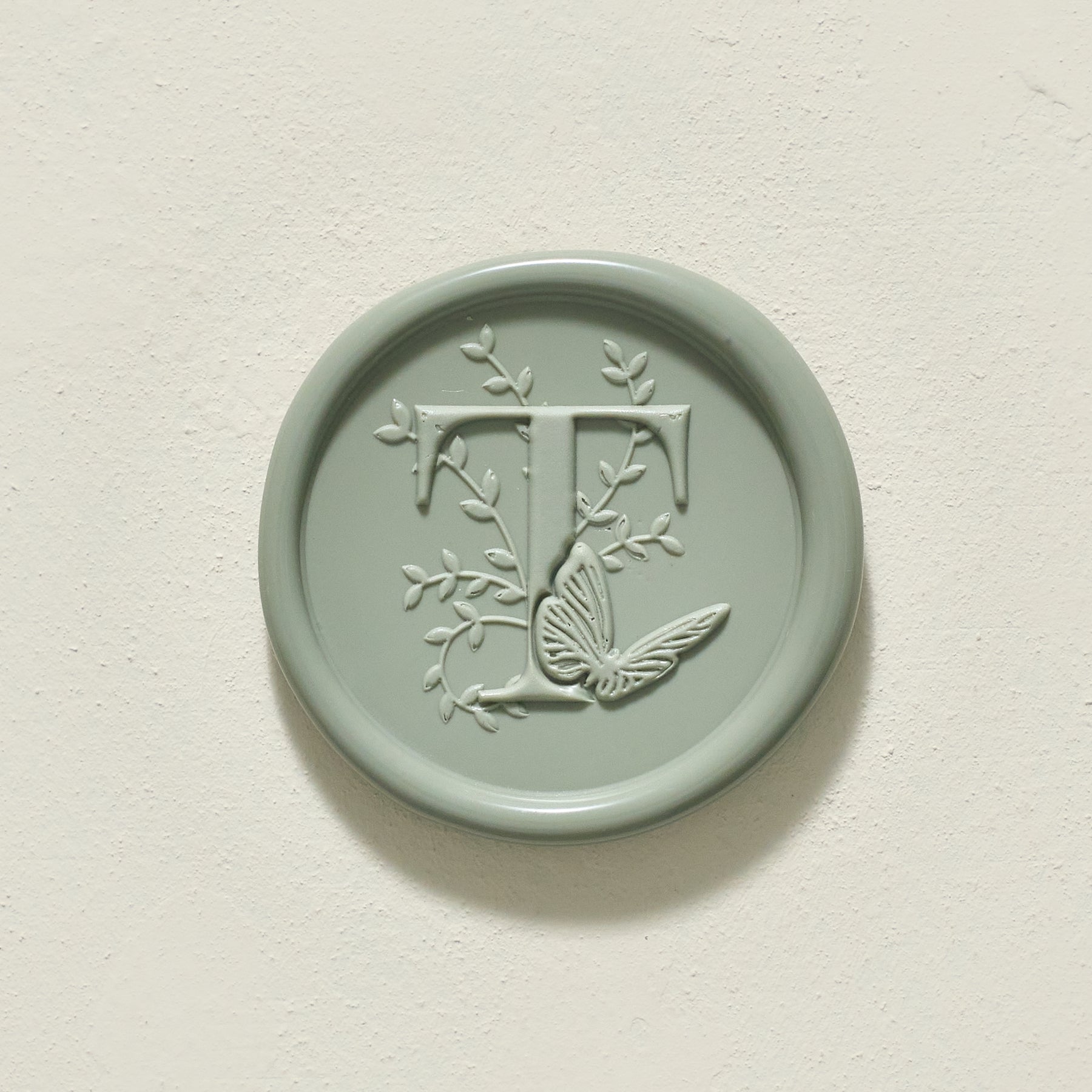 Meadow Single Initial Wax Seal