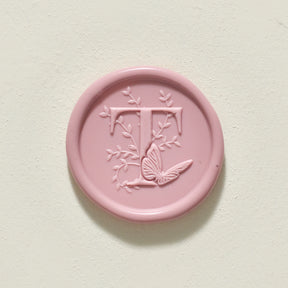 Meadow Single Initial Wax Seal