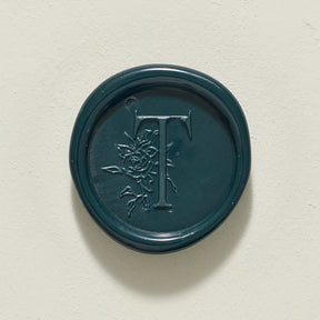 Rose Serenade Single Initial Wax Seal