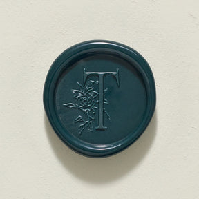 Rose Serenade Single Initial Wax Seals