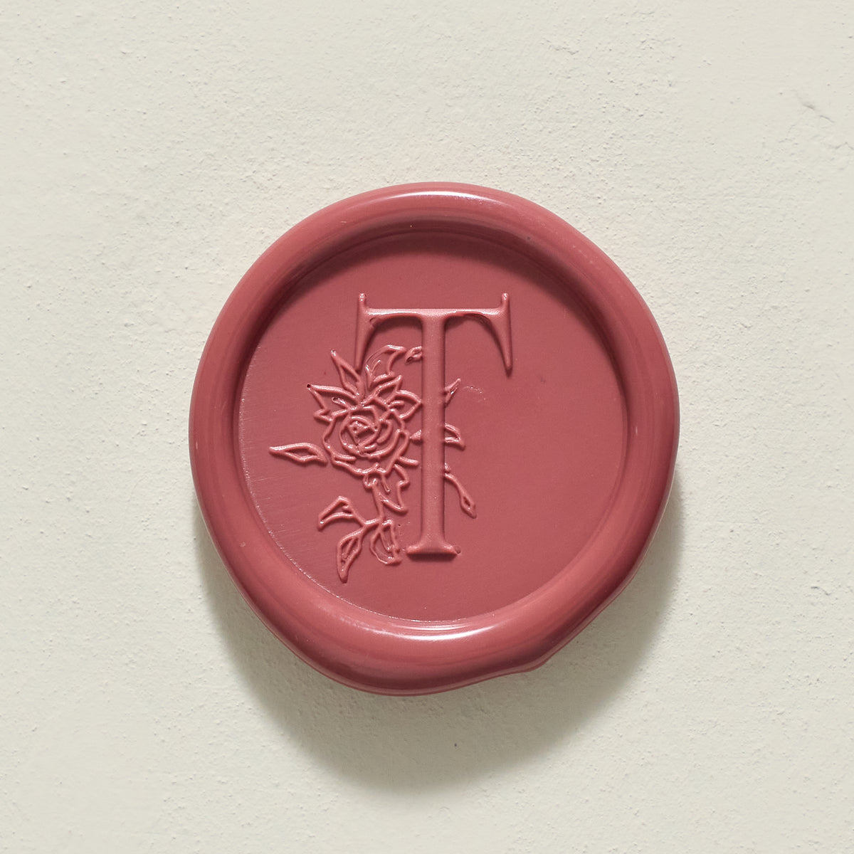 Rose Serenade Single Initial Wax Seals