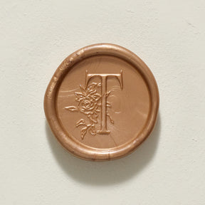 Rose Serenade Single Initial Wax Seals