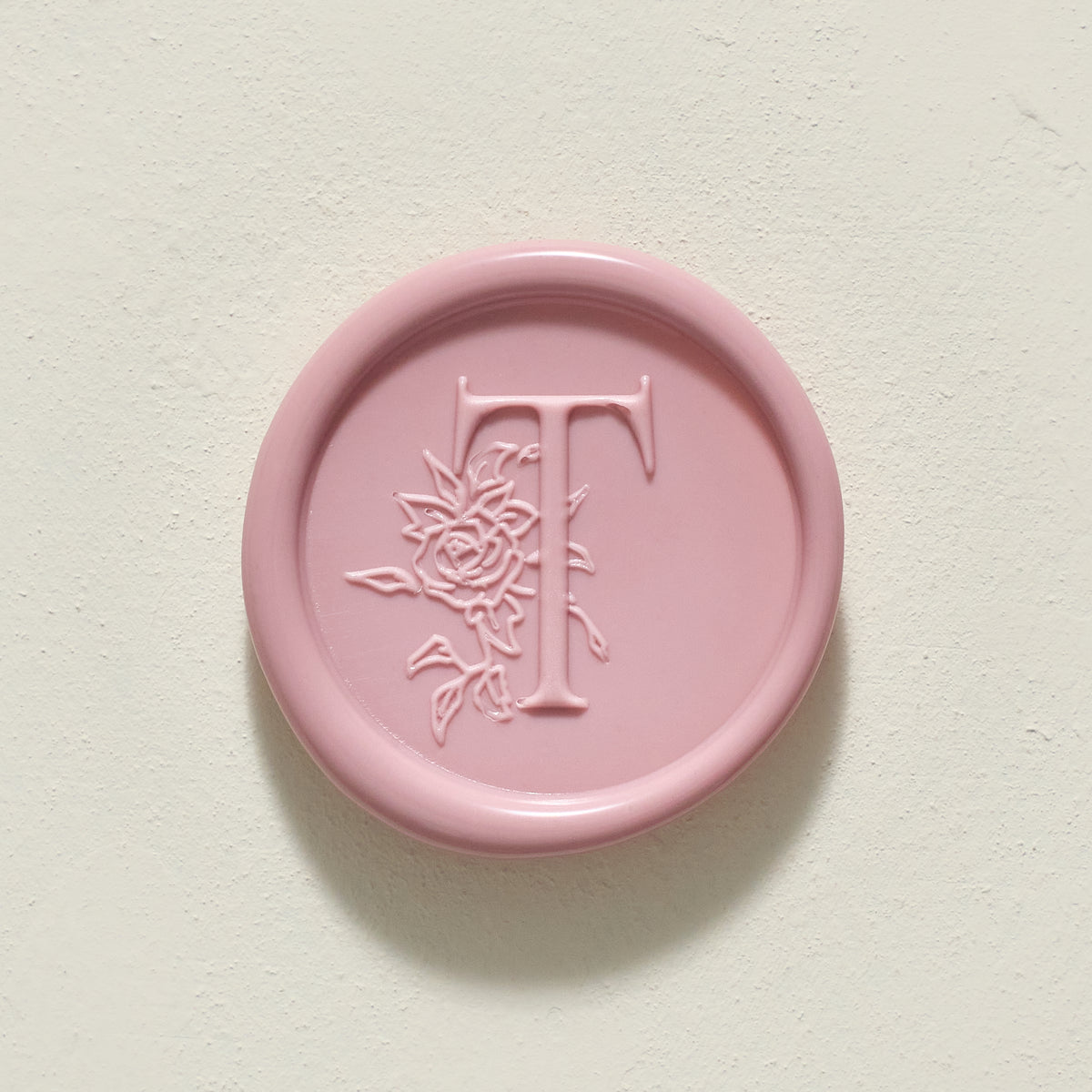 Rose Serenade Single Initial Wax Seals