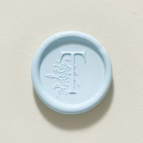 Rose Serenade Single Initial Wax Seal