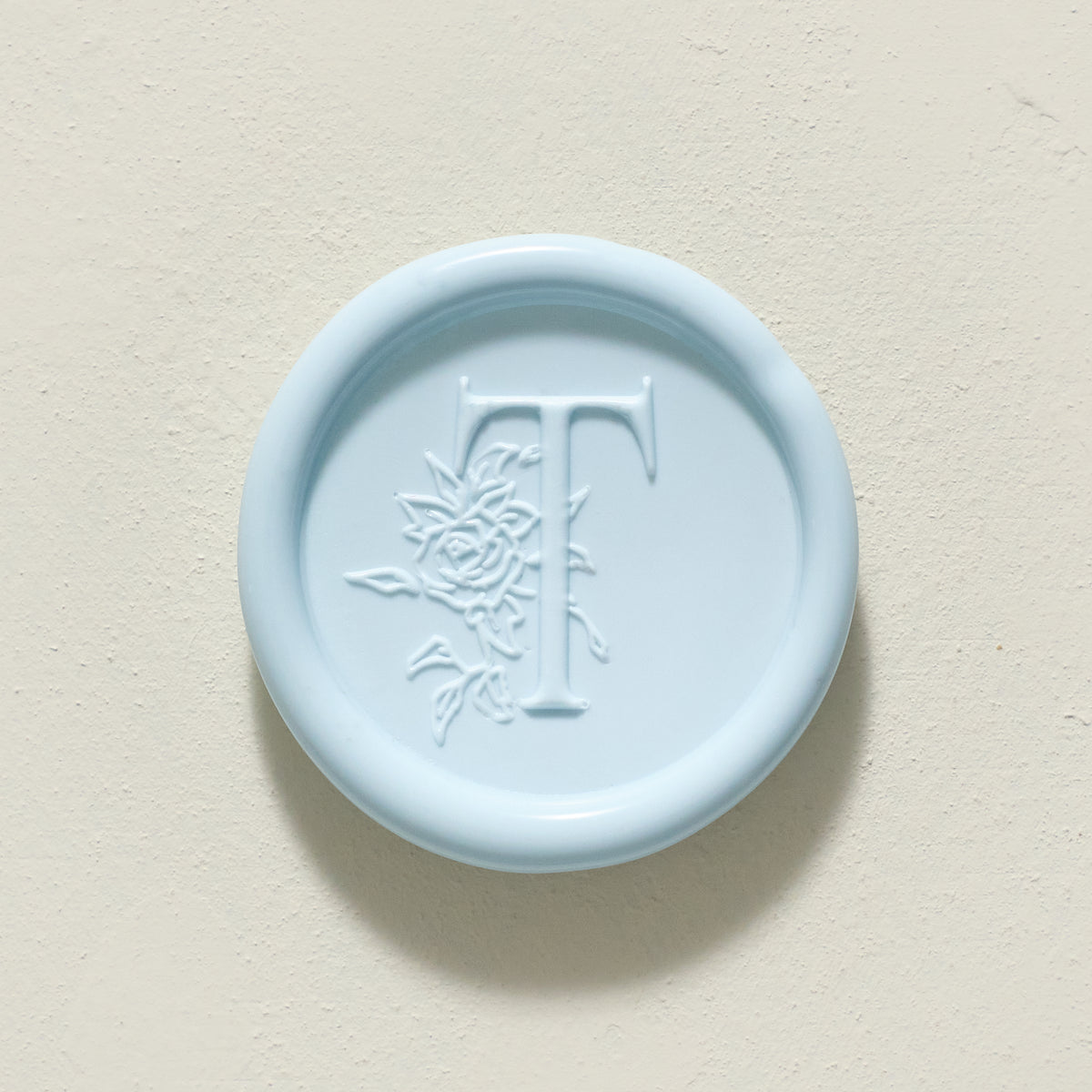 Rose Serenade Single Initial Wax Seals