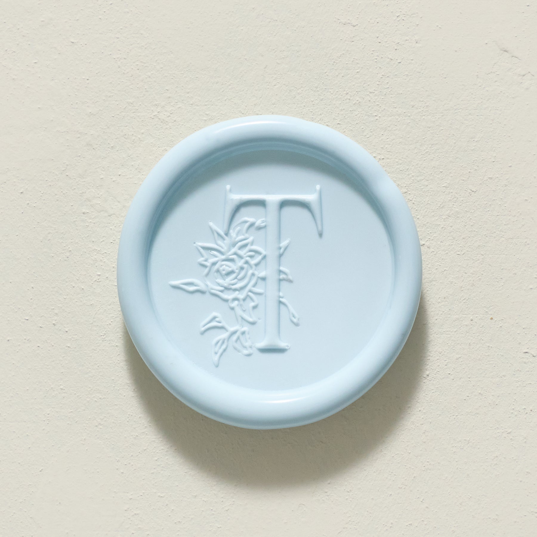Rose Serenade Single Initial Wax Seals
