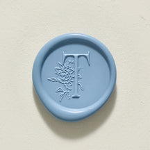 Rose Serenade Single Initial Wax Seal