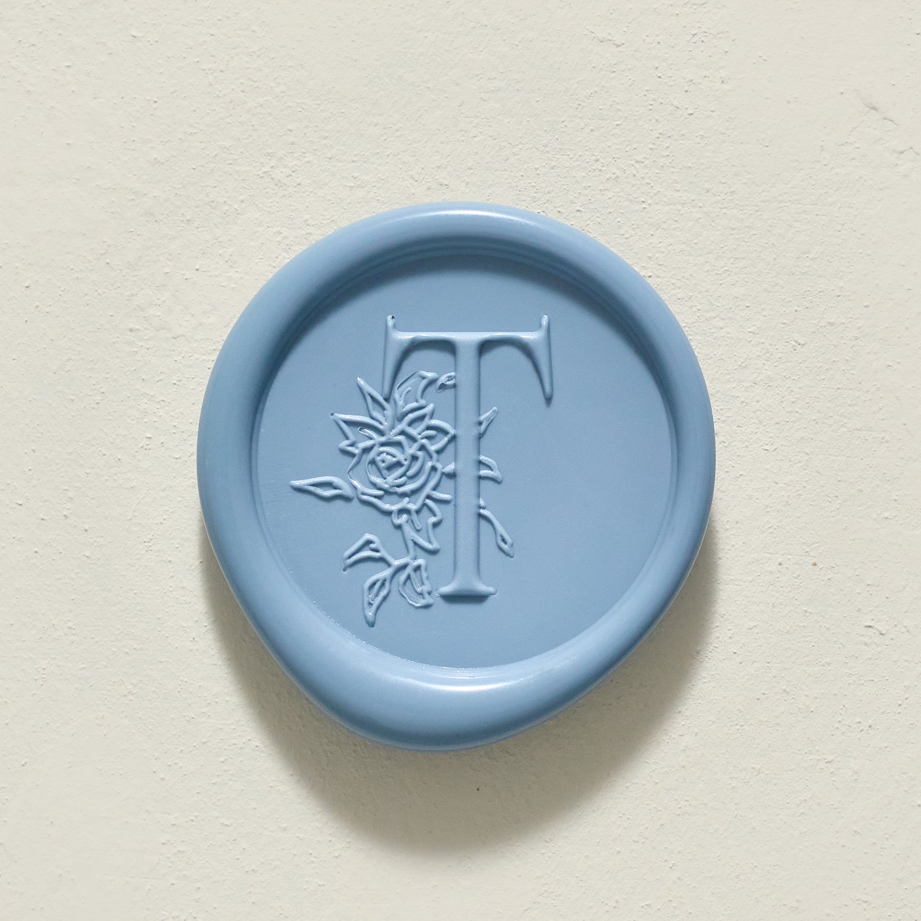 Rose Serenade Single Initial Wax Seals