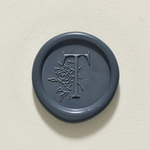 Rose Serenade Single Initial Wax Seal