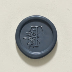 Rose Serenade Single Initial Wax Seal
