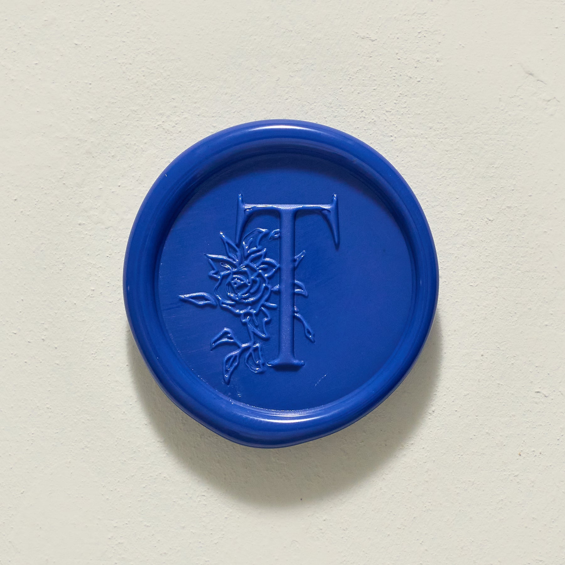 Rose Serenade Single Initial Wax Seal
