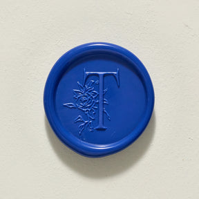Rose Serenade Single Initial Wax Seal