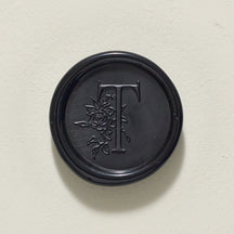 Rose Serenade Single Initial Wax Seal