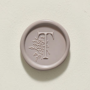 Rose Serenade Single Initial Wax Seals
