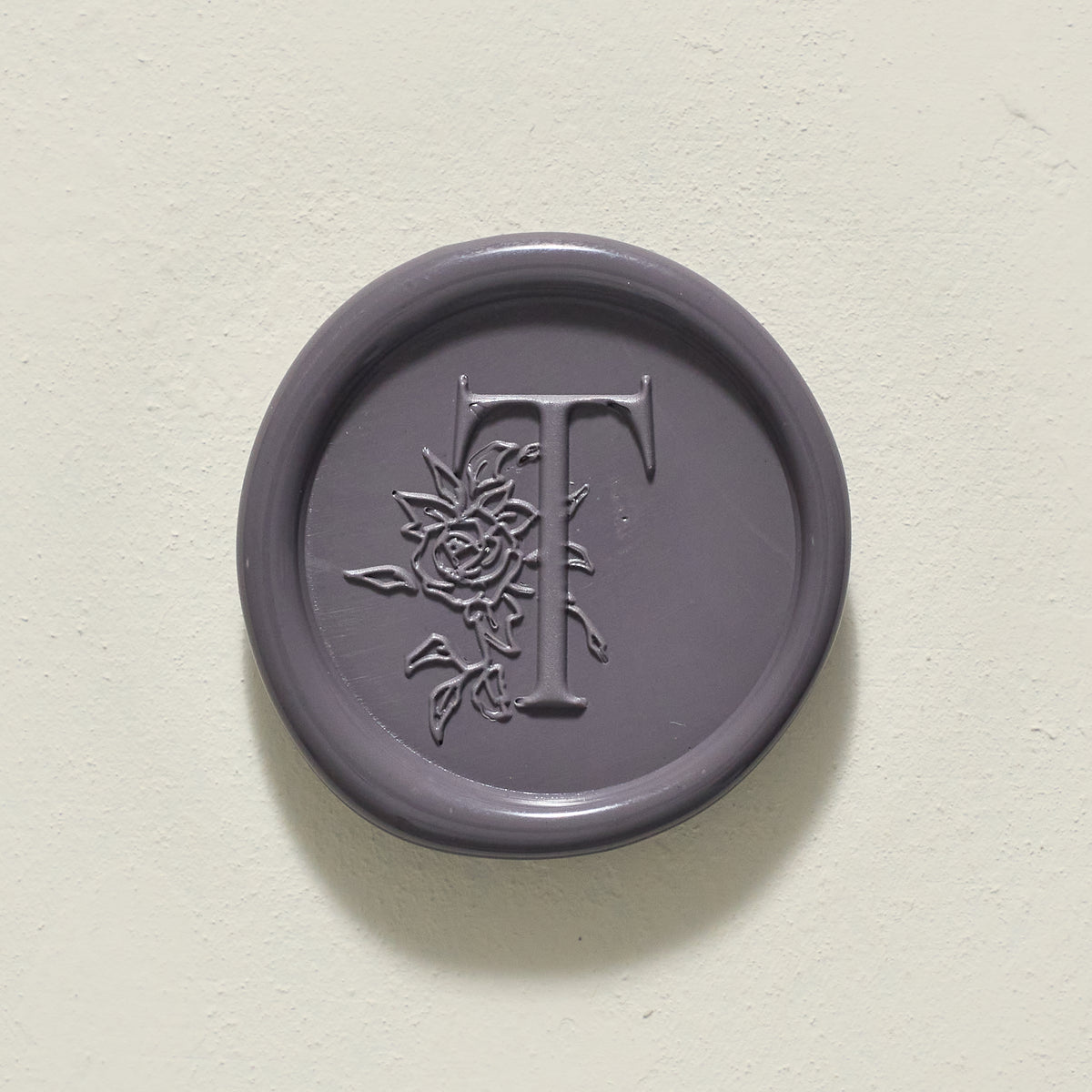 Rose Serenade Single Initial Wax Seals