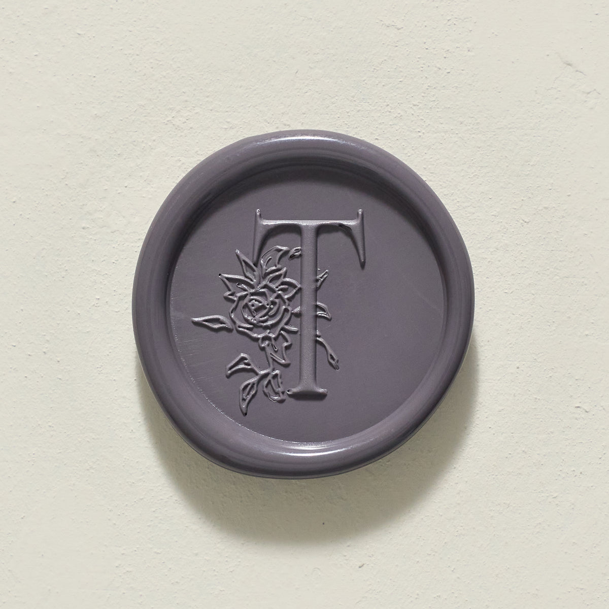 Rose Serenade Single Initial Wax Seals