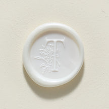 Rose Serenade Single Initial Wax Seal