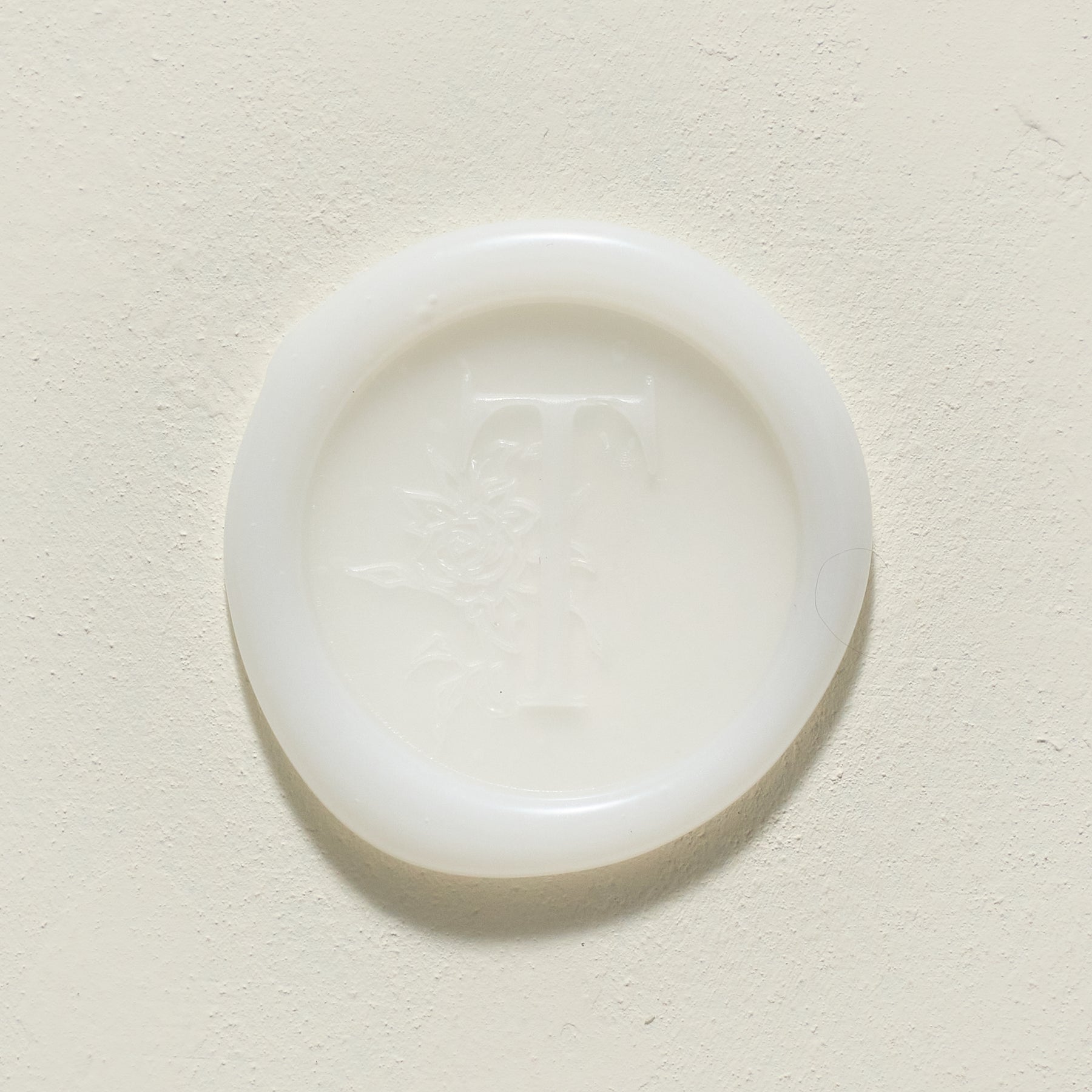 Rose Serenade Single Initial Wax Seal