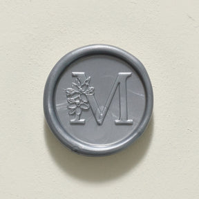 Blossom Single Initial Wax Seals