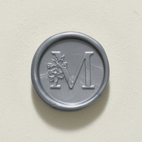 Blossom Single Initial Wax Seal