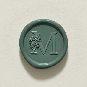 Blossom Single Initial Wax Seals