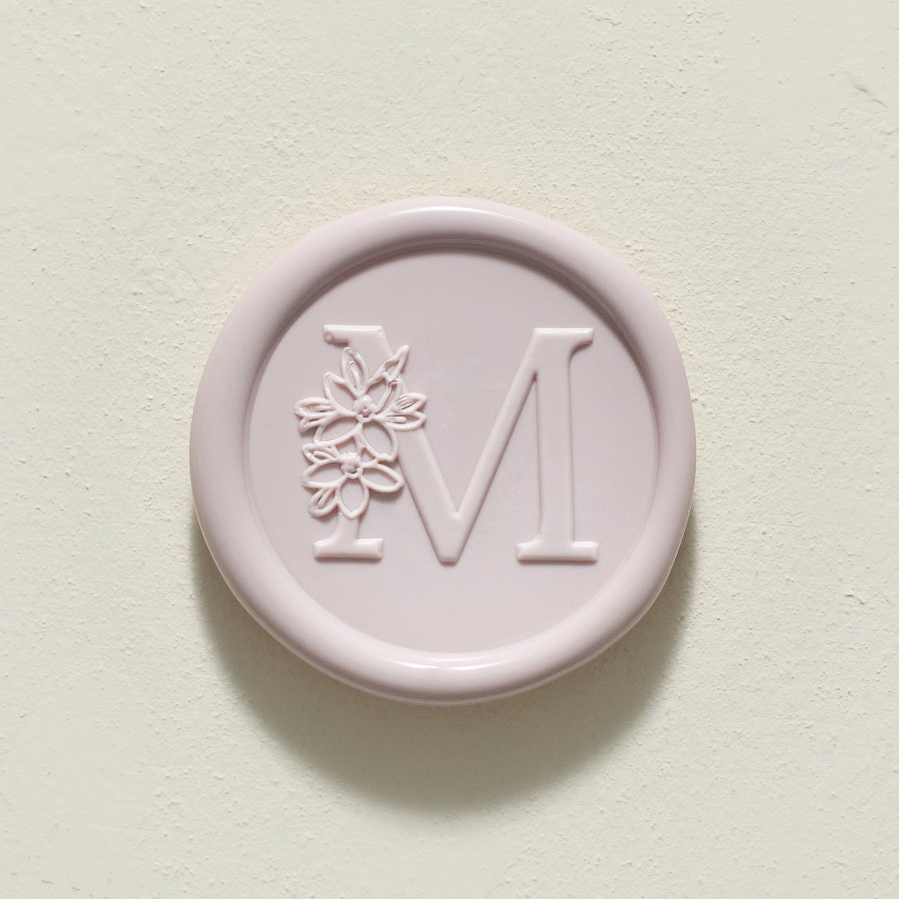 Blossom Single Initial Wax Seals