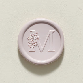 Blossom Single Initial Wax Seals