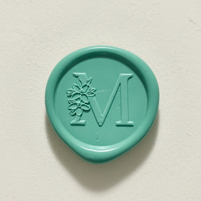 Blossom Single Initial Wax Seal