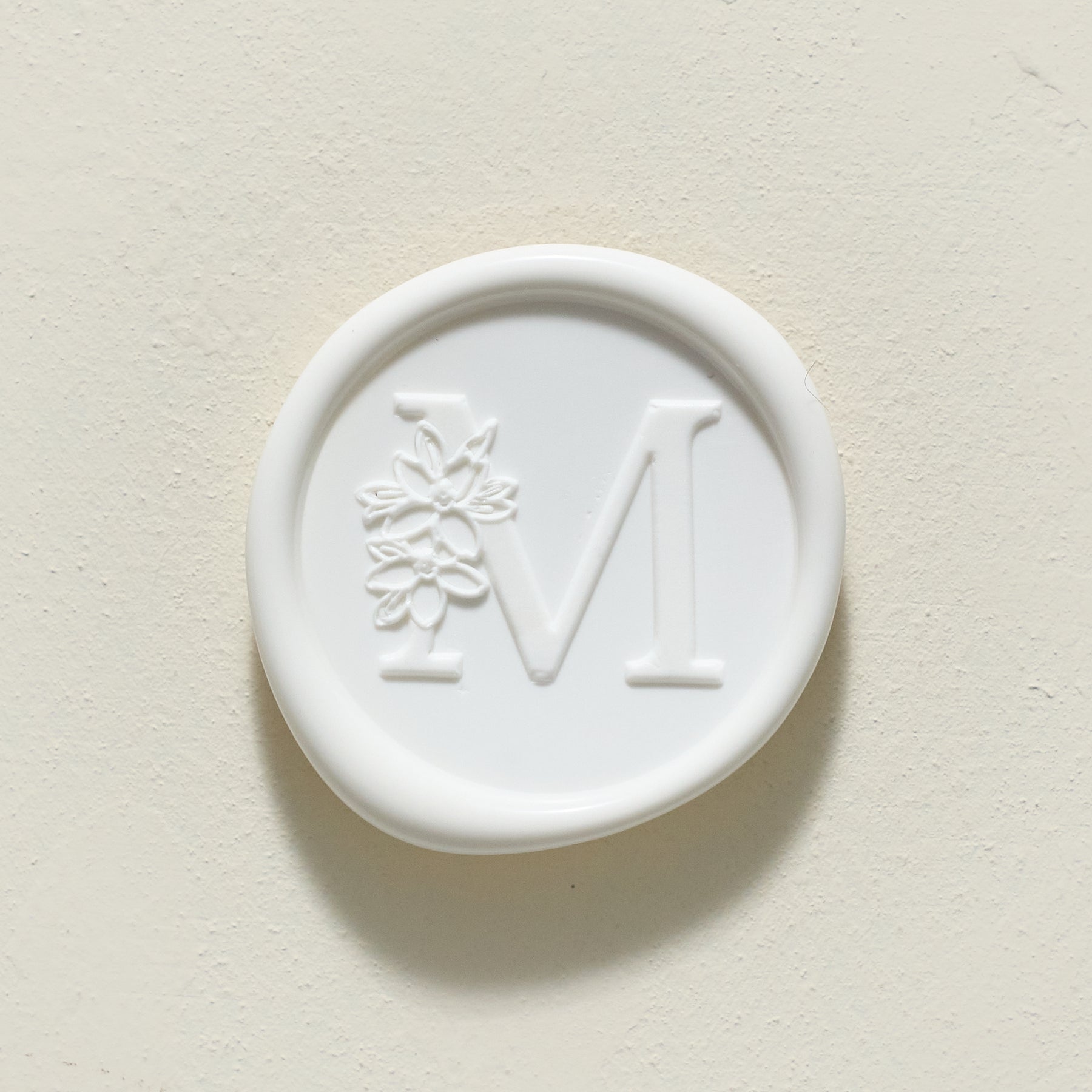 Blossom Single Initial Wax Seal