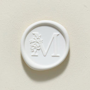 Blossom Single Initial Wax Seals