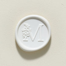 Blossom Single Initial Wax Seal