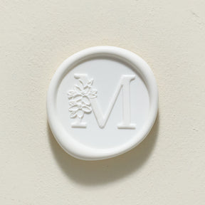 Blossom Single Initial Wax Seal