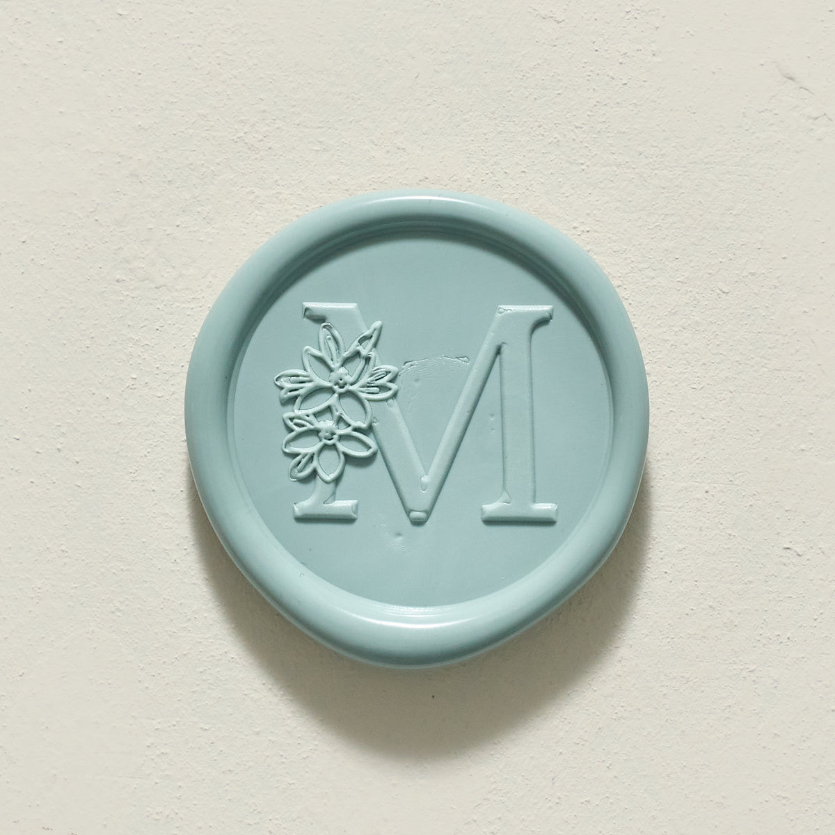 Blossom Single Initial Wax Seals