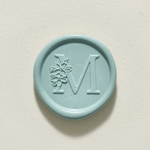 Blossom Single Initial Wax Seal