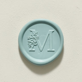Blossom Single Initial Wax Seal