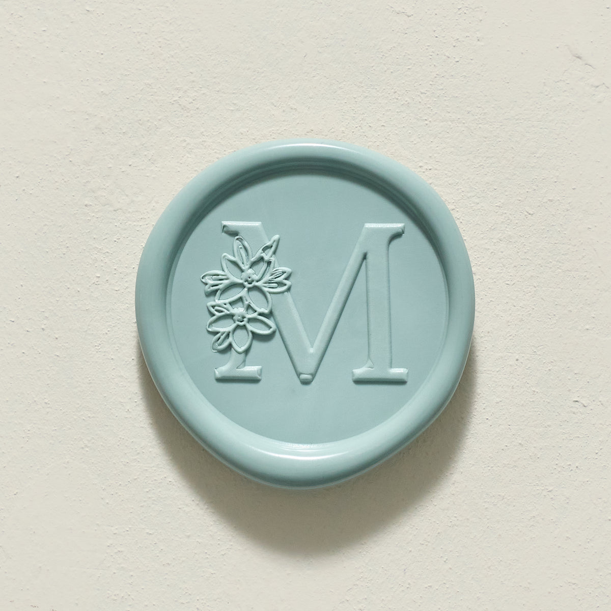 Blossom Single Initial Wax Seals