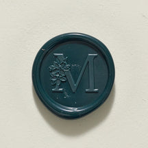 Blossom Single Initial Wax Seal