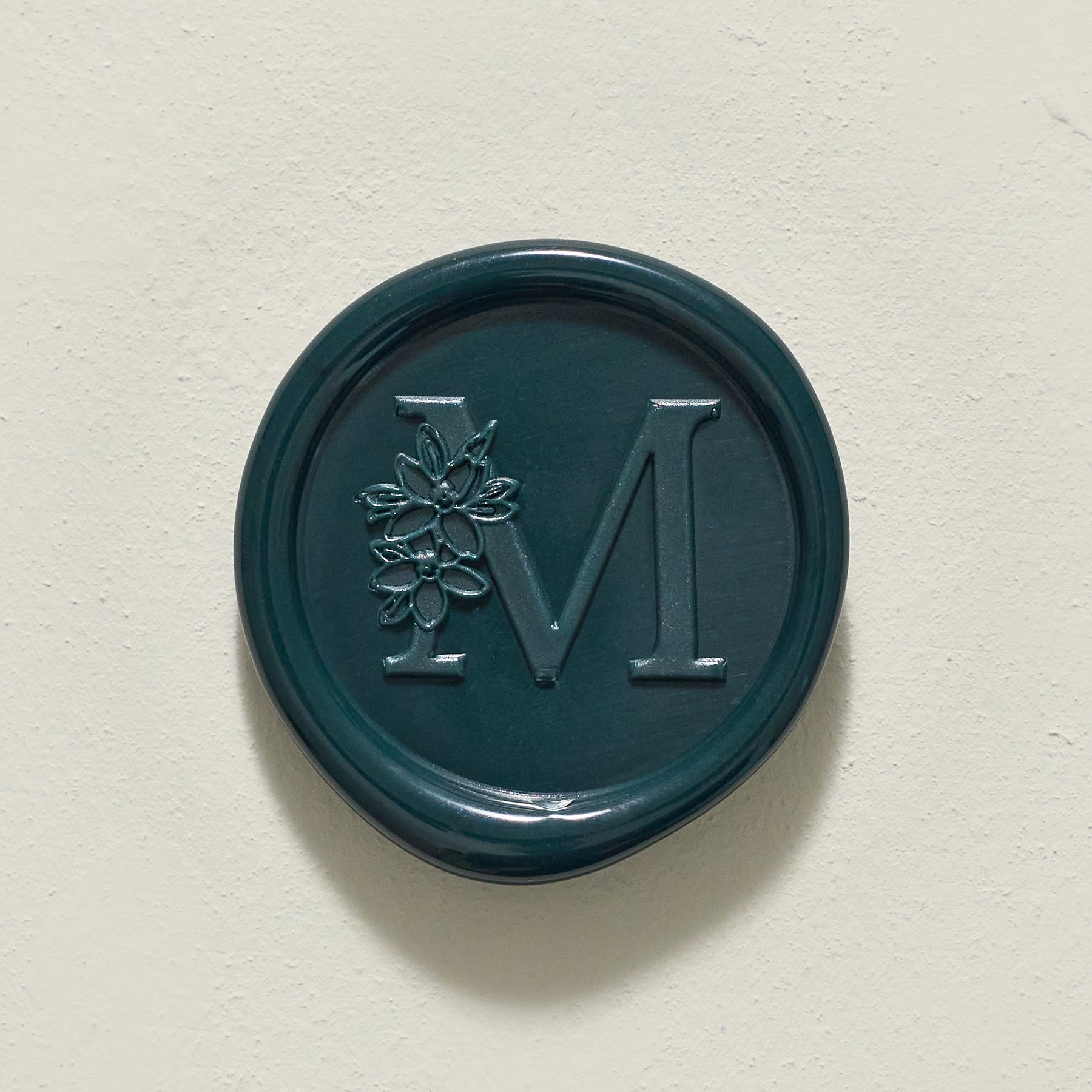 Blossom Single Initial Wax Seals