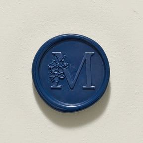 Blossom Single Initial Wax Seal