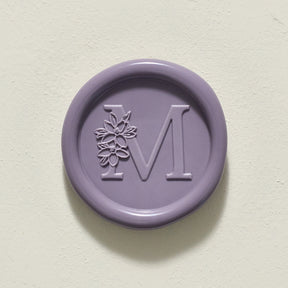 Blossom Single Initial Wax Seals
