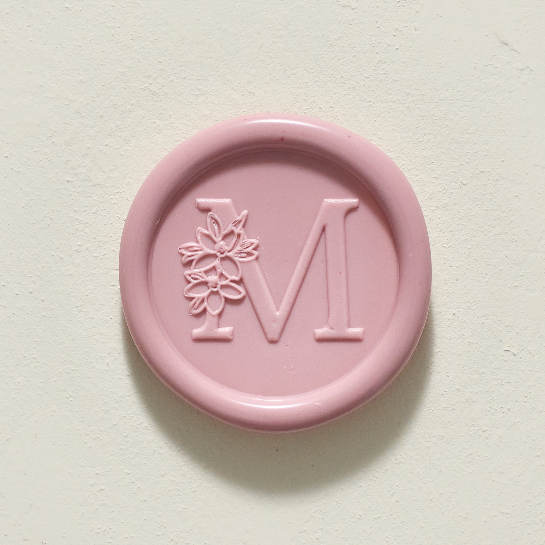 Blossom Single Initial Wax Seal